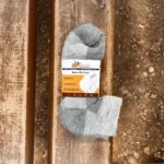 Alpaca Ankle Socks - 2 Pairs Grey 5 Alpaca Socks IMG_2920