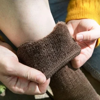Alpaca Wool Socks-Peak Pro Brown 2
