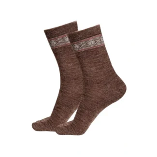 Sensitive skin? Alpaca Wool Socks! 8 Alpaca Wool Socks-Nordic Brown