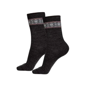 Are Alpaca Socks Hot in the Summer? 1 Alpaca Wool Socks-Nordic Charcoal