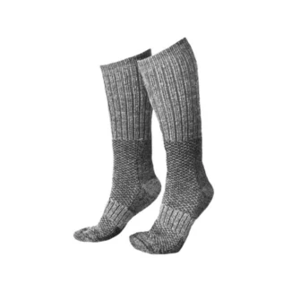 a pair of Heavyweight Extra Thick Black-Alpaca Wool Socks