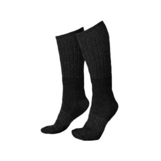 Alpaca Wool Socks-Heavyweight Extra Thick Charcoal