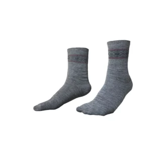 Alpaca Wool Socks-Nordic Ash 2