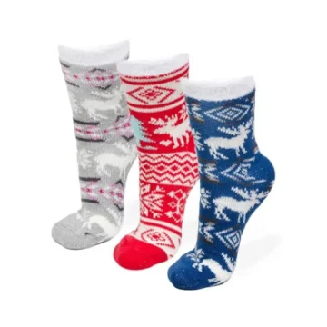 Why Alpaca Socks Make the Perfect Gift for Any Occasion 1 aloe cabin socks with a moose pattern