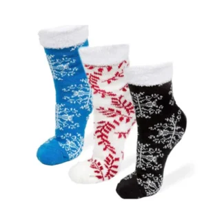 Sensitive skin? Alpaca Wool Socks! 8 Aloe Vera Socks-Snowy Christmas 1
